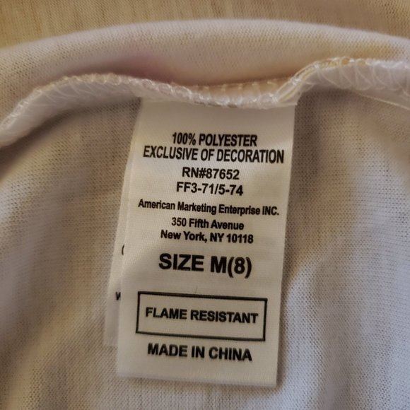 Disney - Girls' The Little Mermaid Pajama Romper  White - Picture 5 of 6